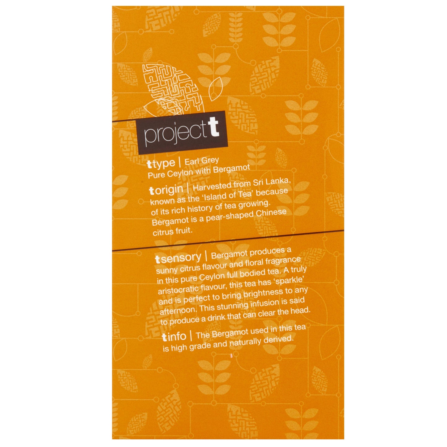 Project T Earl Grey Loose Leaf 80g Fair Coffee