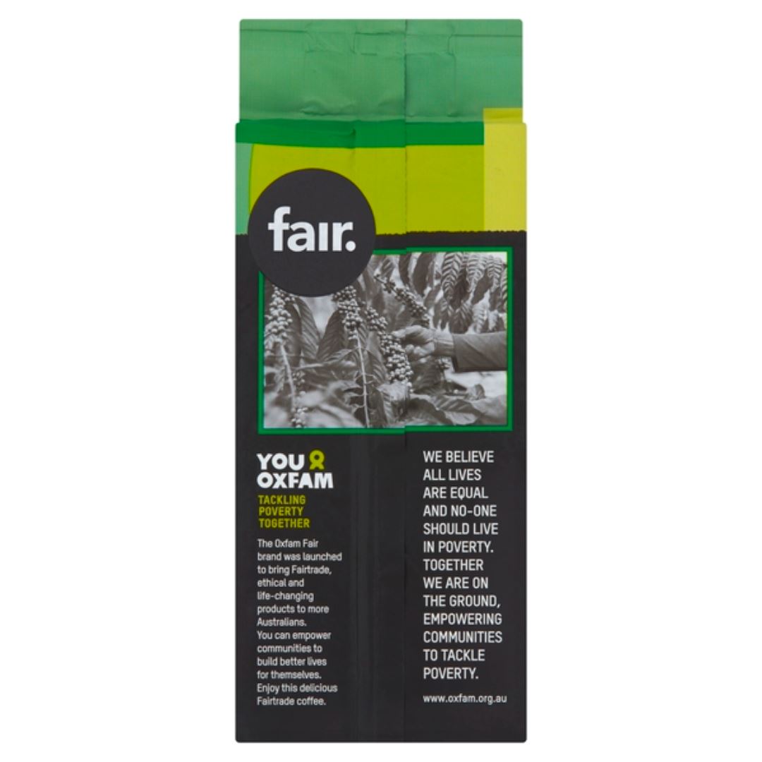 Oxfam fair East Timor Fairtrade Organic Ground Coffee 250g
