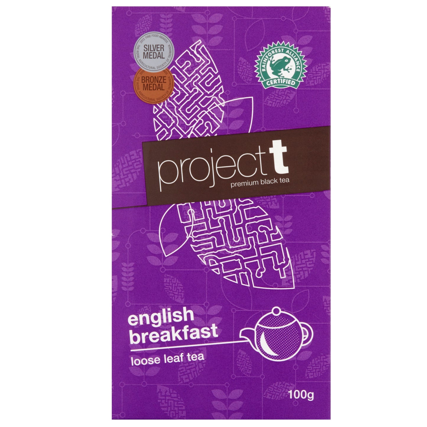 Project T English Breakfast Loose Leaf Tea 100g Fair Coffee 
