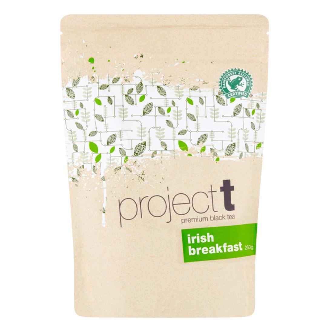 Project T Irish Breakfast Loose Leaf Tea 250g Fair Coffee 