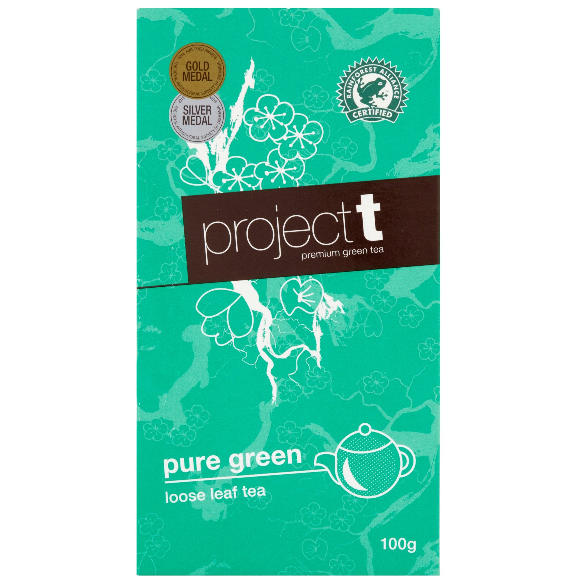 Project T Pure Green Loose Leaf Tea 100g – Fair Coffee