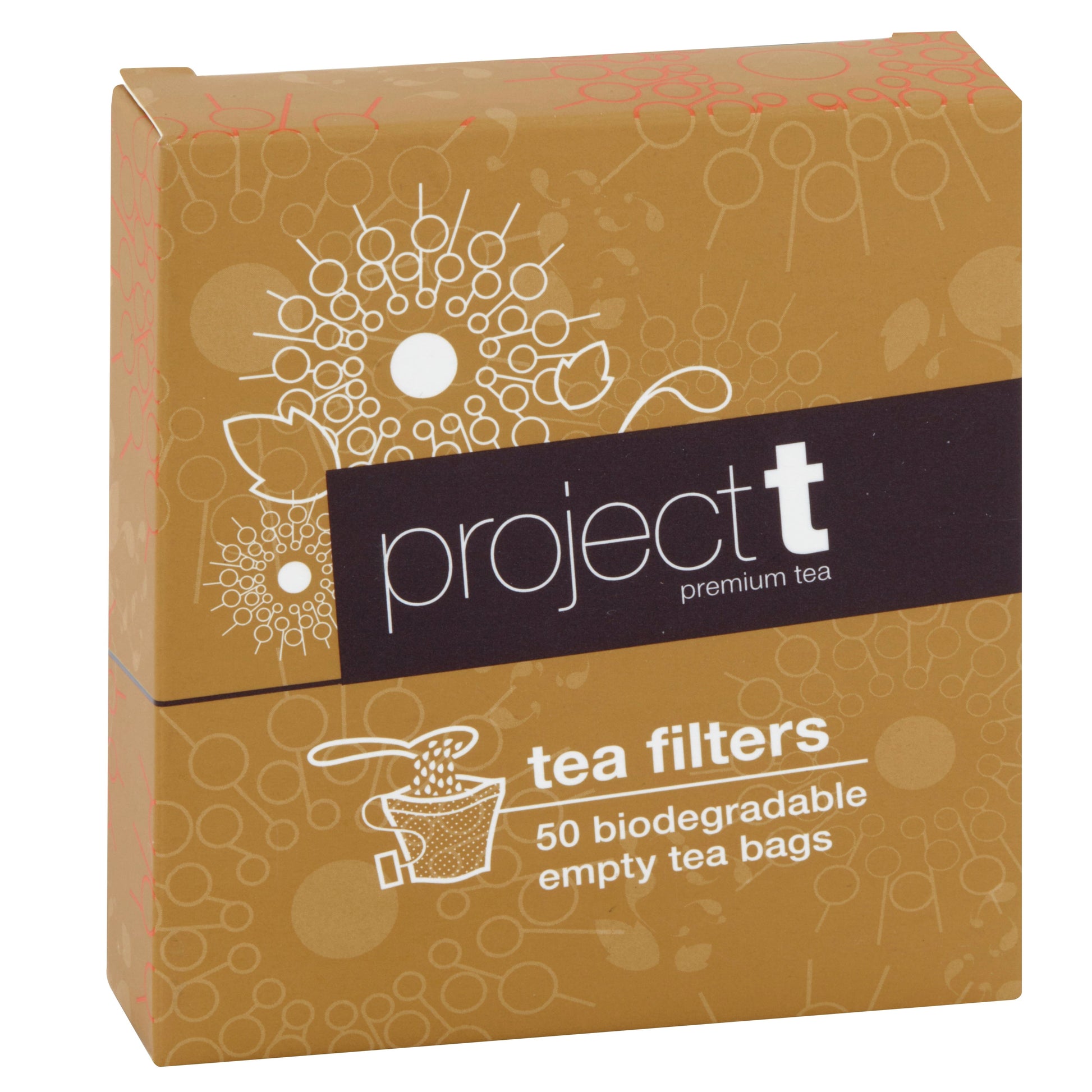 Biodegradable filters for loose leaf tea