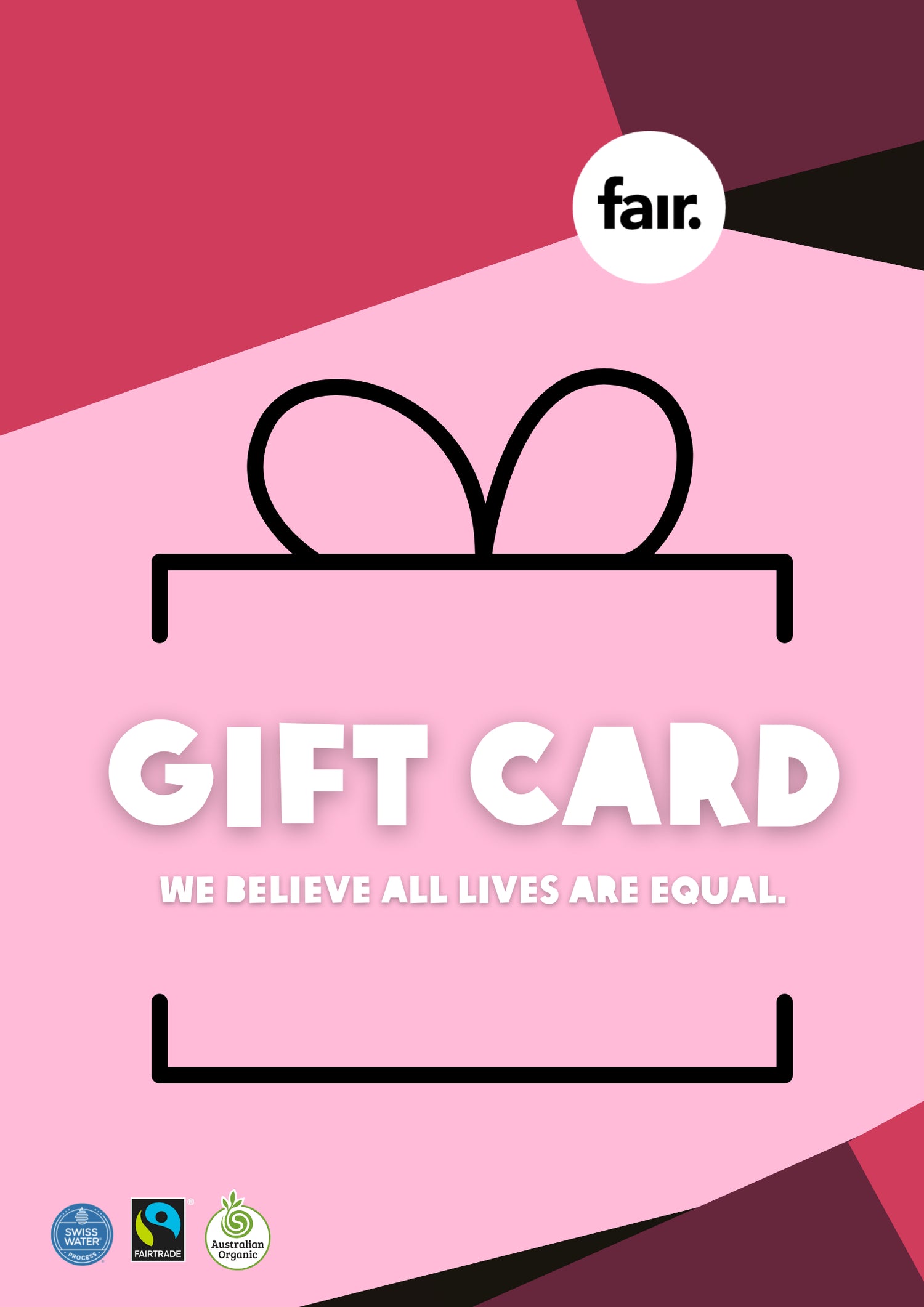 Oxfam Fair Gift Cards